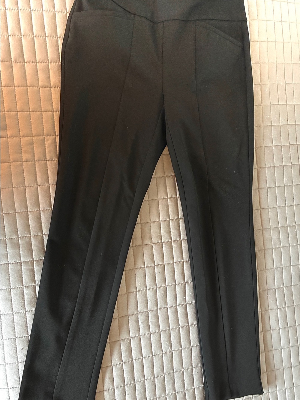 Chico's So Slimming Pull On Ankle Dress Pants Black 00 Short